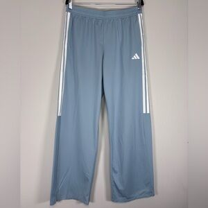 Adidas Light Blue 3-Stripe Mesh Track Pants NWT Size L